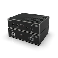 KVXHP-200: Extenderkit, (2) DisplayPort 1.2, USB 2.0, RS-232, Audio