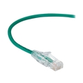 Flaches Slim-Net CAT6A 500 MHz Ethernet-Patchkabel – Knickschutz, Ungeschirmt (UTP)