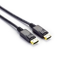 DisplayPort-Kabel 4K60Hz DP Version 1.2, Stecker/Stecker mit Verriegelungen